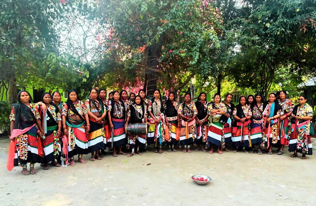 Tharu cultural experience — traditional dance and village life near Shuklaphanta